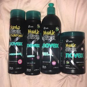 Novex Shampoo, Conditioner, Leave in Conditioner